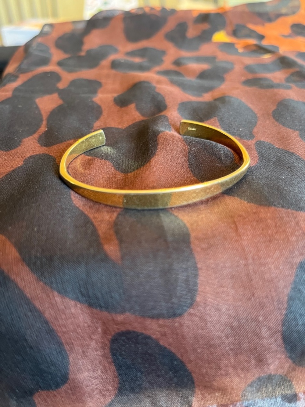Vintage Napier open-cuff bracelet